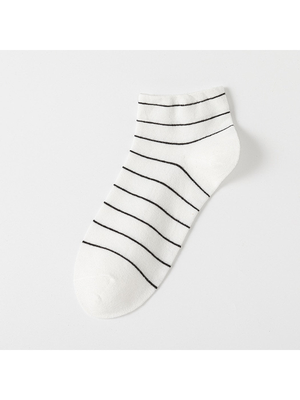 Rufia - Simple Striped Casual Ankle Socks