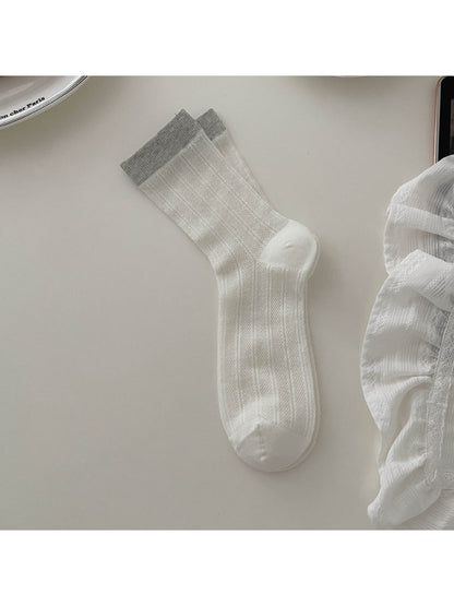 Rufia - Relaxed Mesh Panel Crew Socks