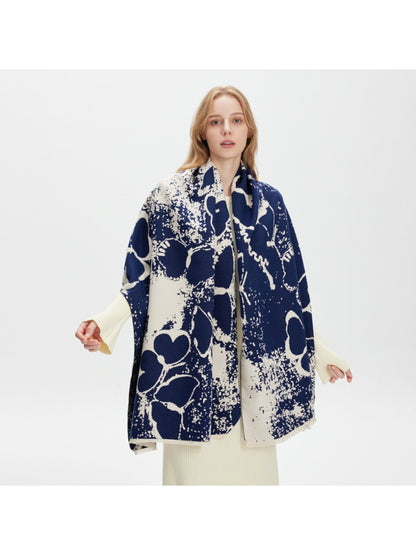 Scarvii - Abstract Butterfly Reversible Scarf