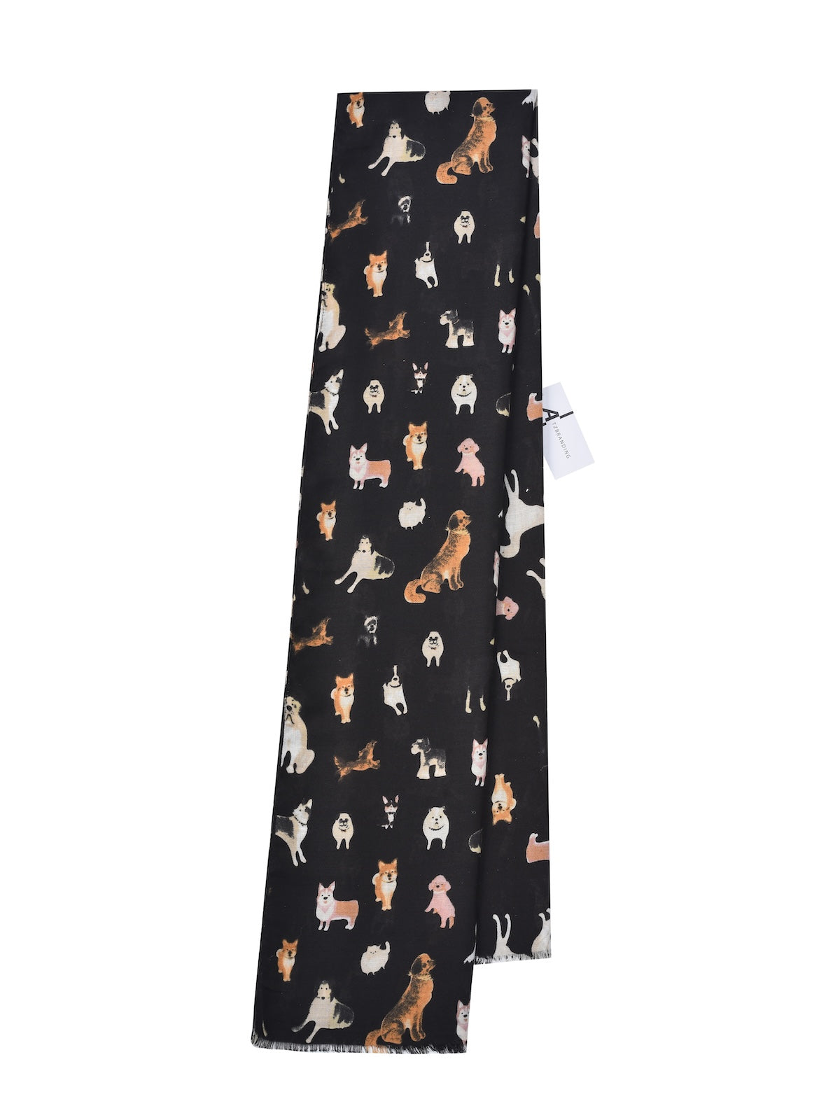 Scarvii - Cute Cartoon Dog Pattern Scarf
