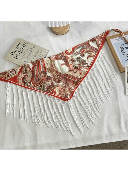 Scarvii - Chic Fringed Fashion Triangle Bandana
