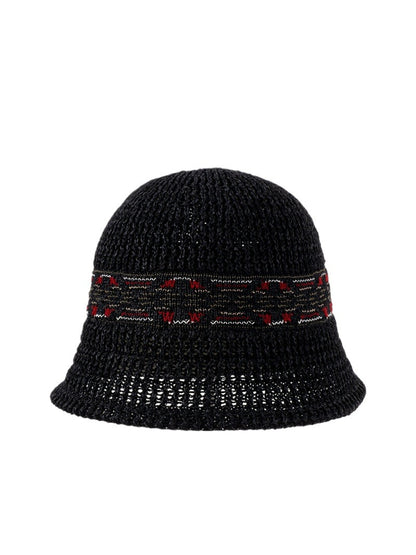 Haila open weave summer hat displayed on a white background showing front view