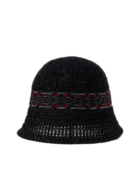 Haila open weave summer hat displayed on a white background showing front view