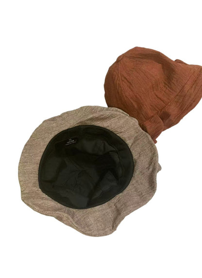 Haila - Vintage British‑Style Ruffled Bucket Hat
