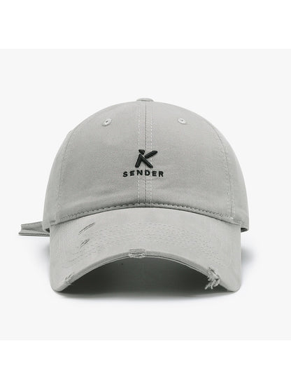 Haila - Letter Embroidery Casual Baseball Cap