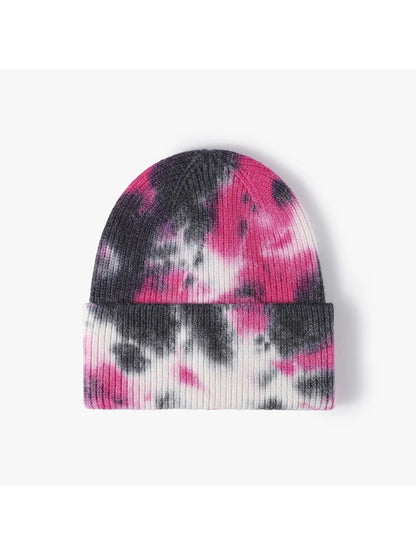 Haila - Tie-Dye Ribbed Cuffed Beanie