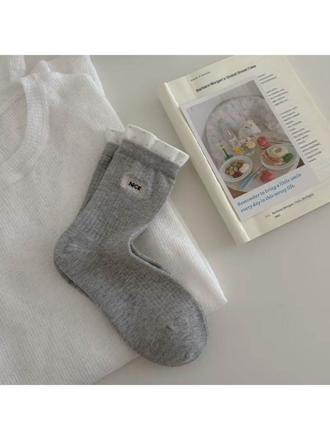 Rufia - Everyday Patch Detail Crew Socks product image 5