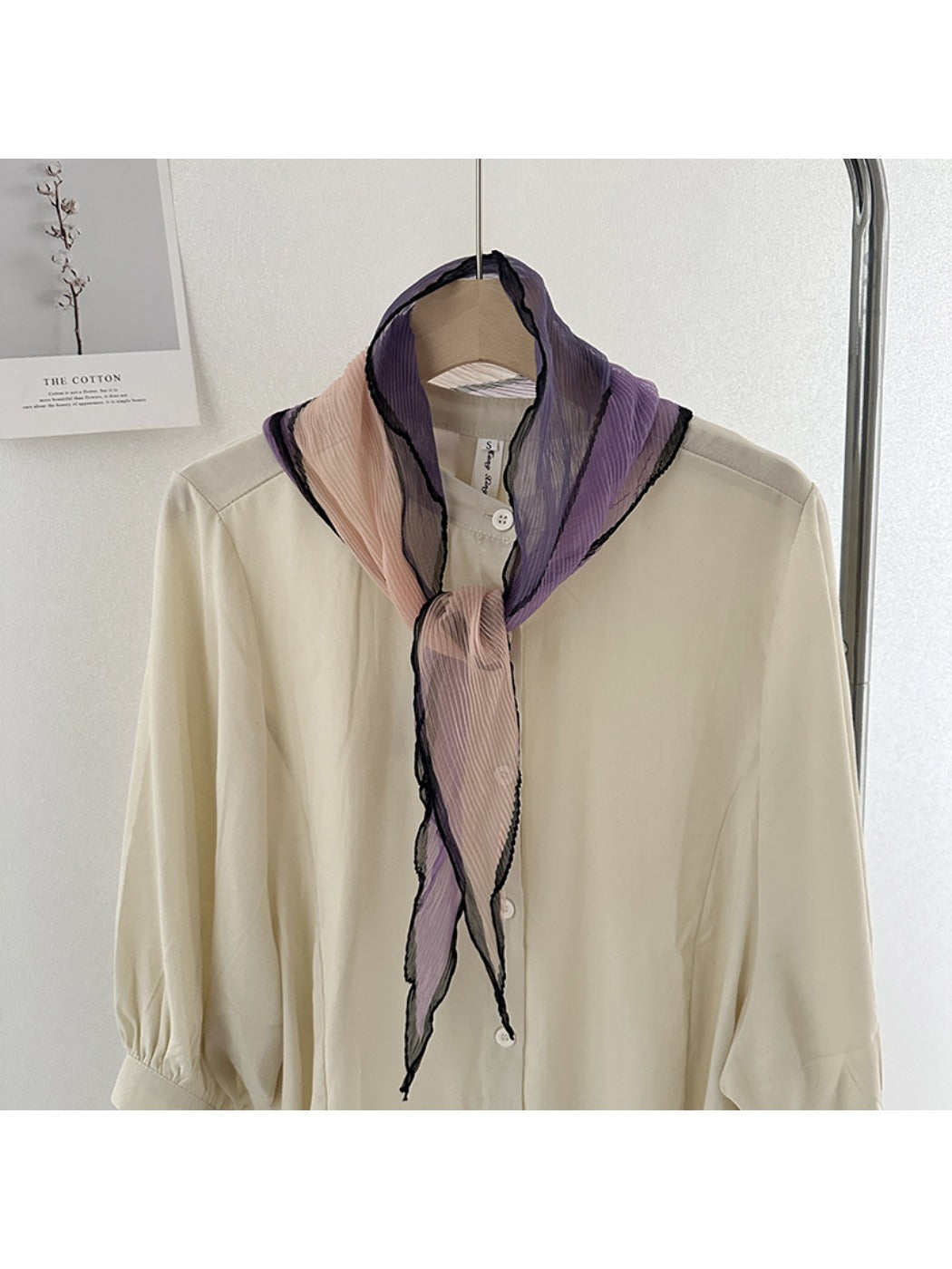 Scarvii - Color Block Triangle Scarf