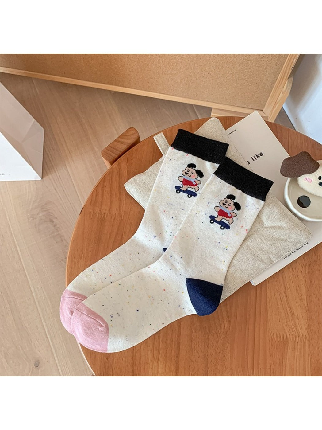 Rufia - Playful Cartoon Crew Socks product image 1