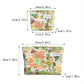 Cosbai - Elegant Watercolor Floral Cosmetic Bag