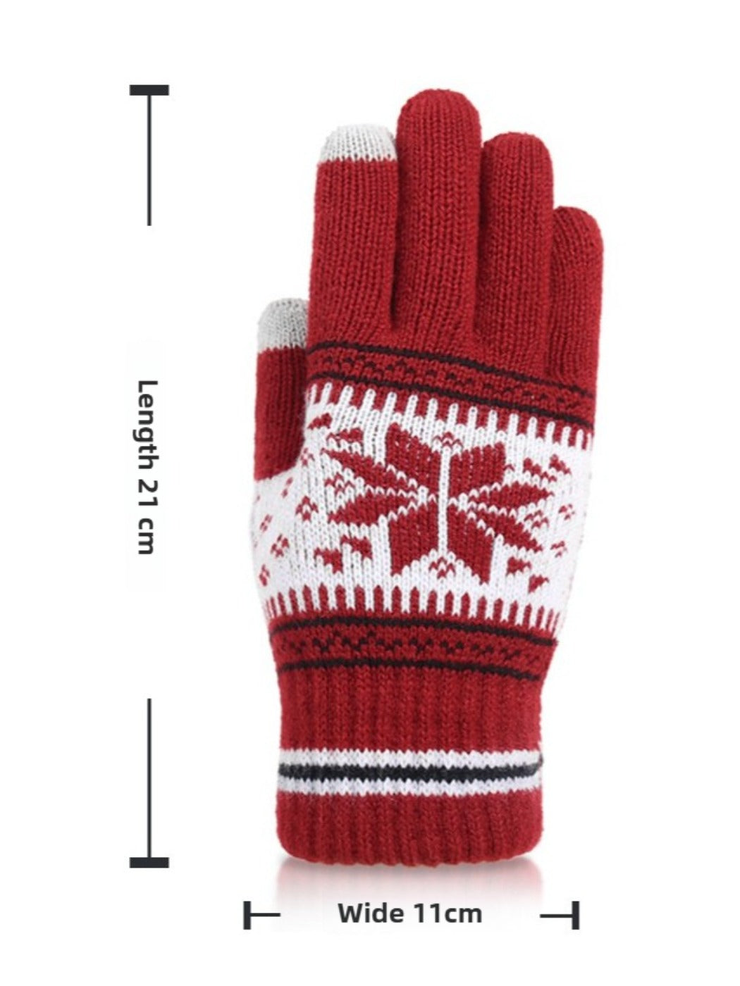 Gloving - Christmas Knit Touchscreen Gloves