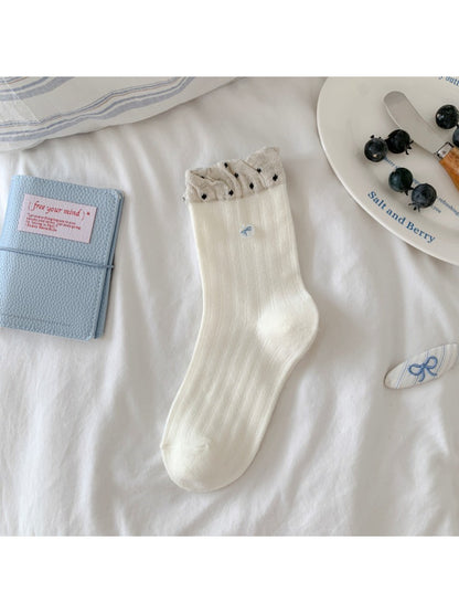 Rufia - Ruffle Cuff Cute Crew Socks product image 7