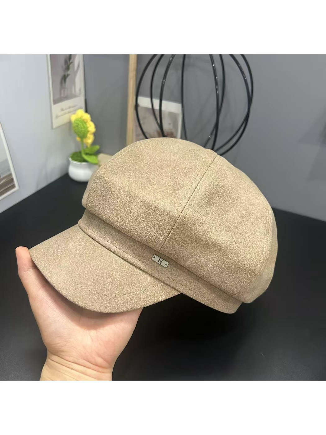 Haila - Vintage British‑Style Beret Hat
