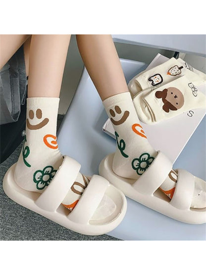 Rufia - Playful Illustration Crew Socks product image 4