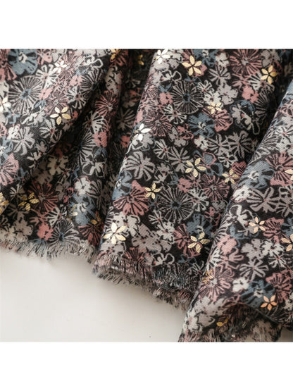 Scarvii - Ditsy Floral Print Scarf