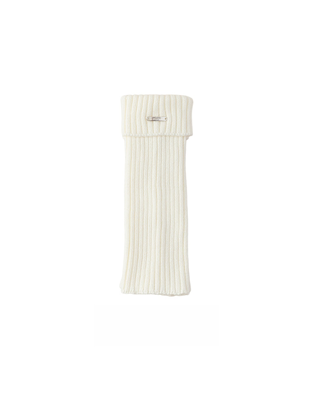 Cozyra - Ribbed Buckle Detail Slouch Leg Warmers