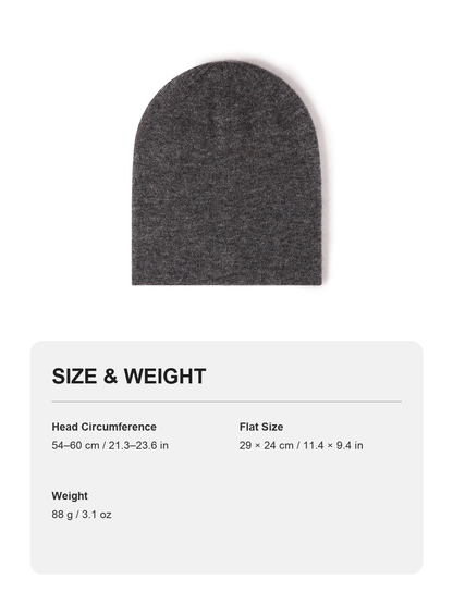 Multicolor product size and weight guide