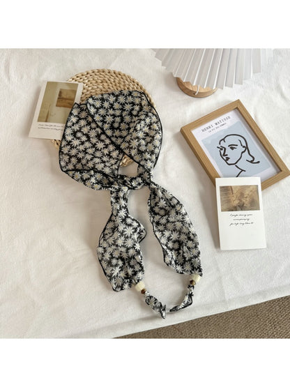 Scarvii - Romantic Ditsy Floral Print Scarf