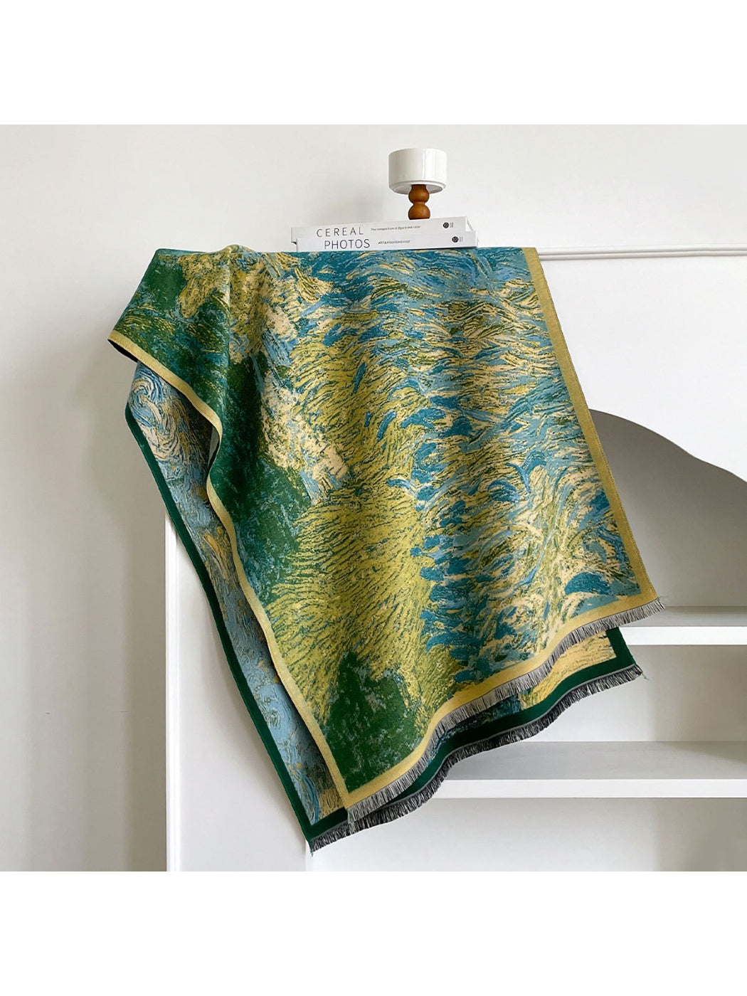 Scarvii - Vintage Abstract Art Paisley Print Scarf & Wrap