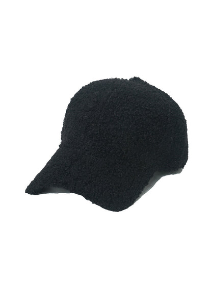 Haila Fuzzy Fleece Baseball Cap