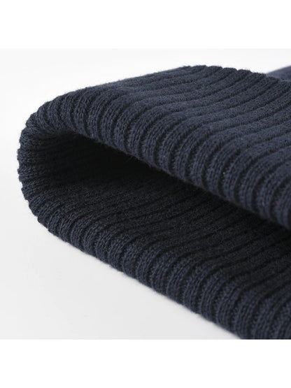 Haila - Rib Knit Cuffed Beanie