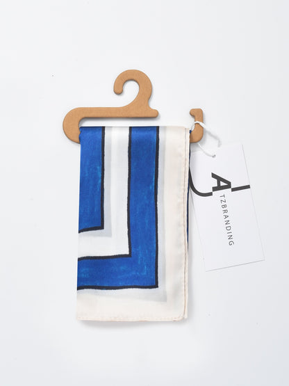 Scarvii - V Stripe Square Scarf