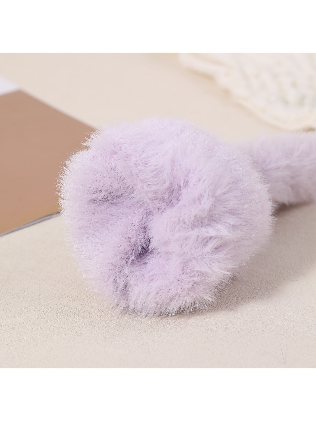 Gloving - Solid Color Plush Fuzzy Touchscreen Gloves