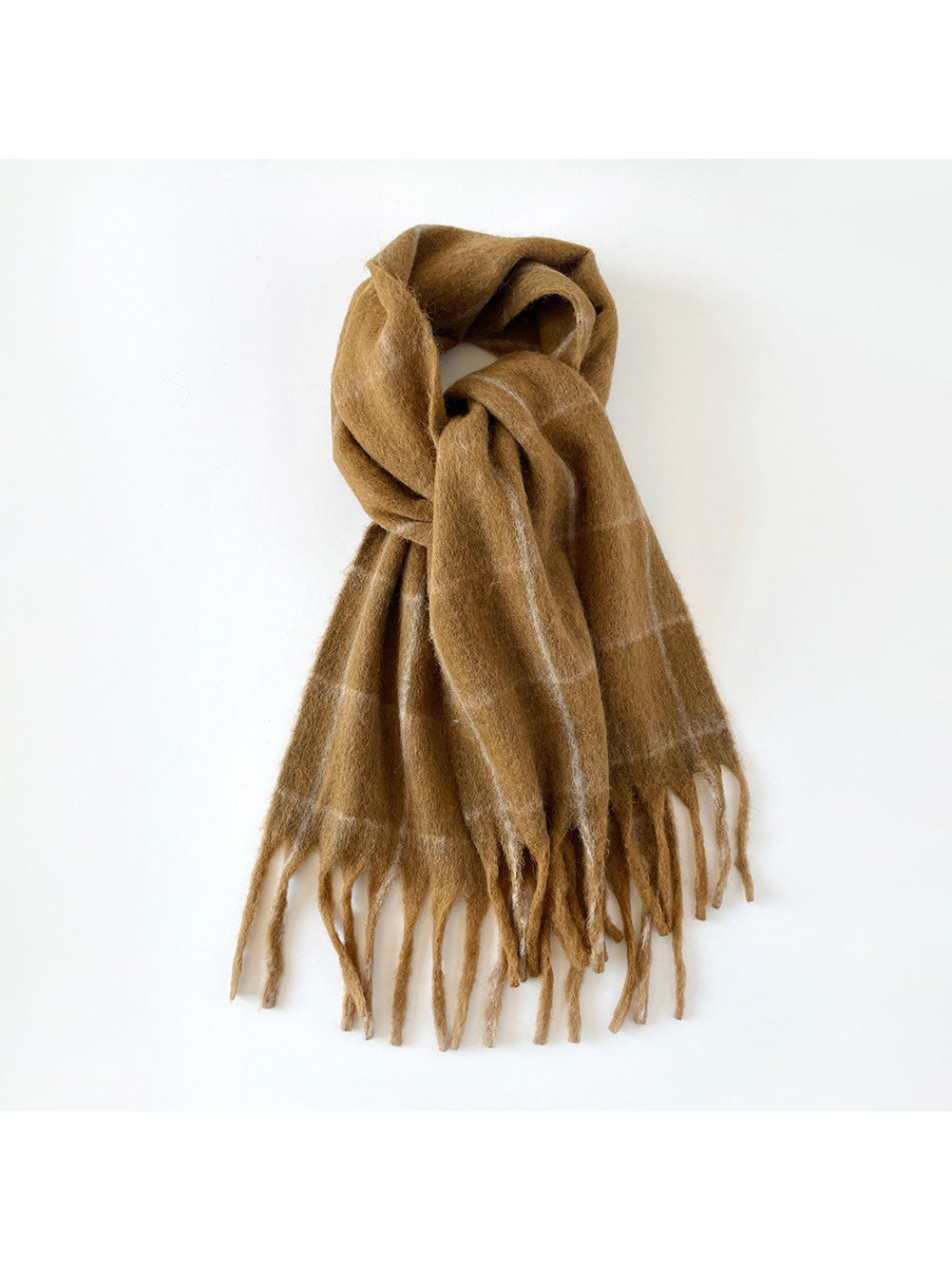 Scarvii - Soft Brushed Plaid Winter Scarf