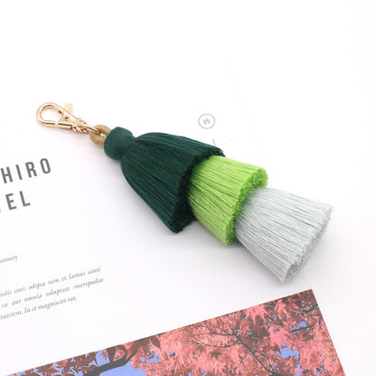 Koco - Handmade Cotton Rope Tassel Keychain