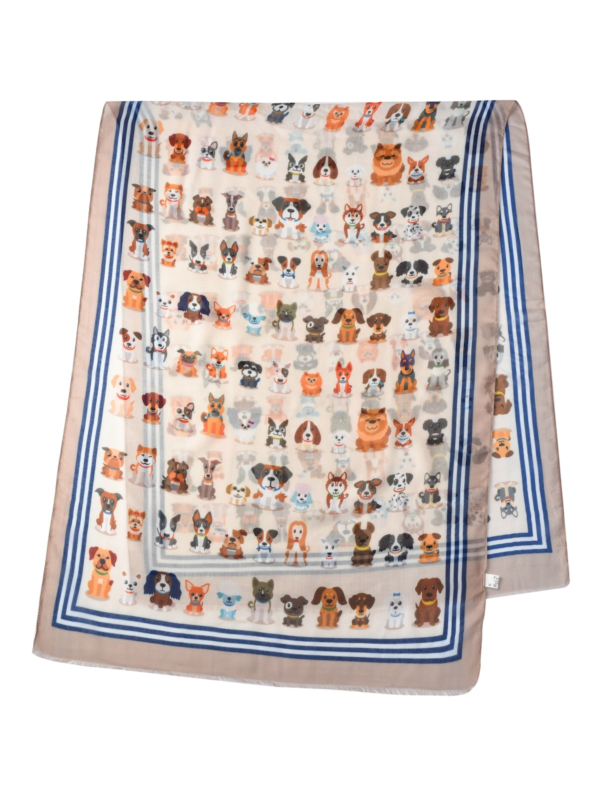 Scarvii - Dog Print Scarf