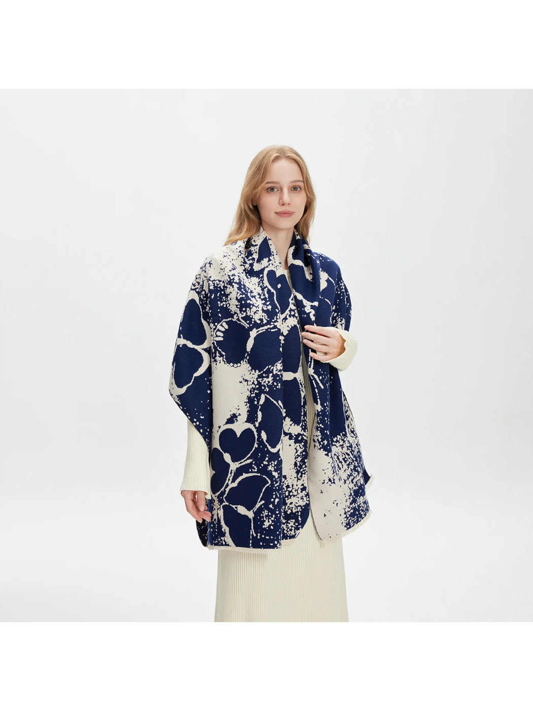 Scarvii - Abstract Butterfly Reversible Scarf