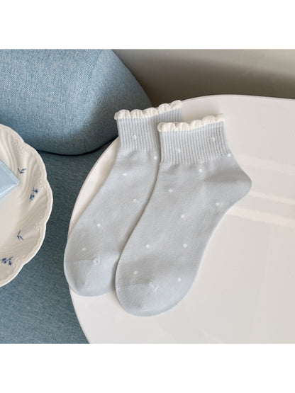 Rufia - Sweet Bow and Dot Women's Ankle Socks