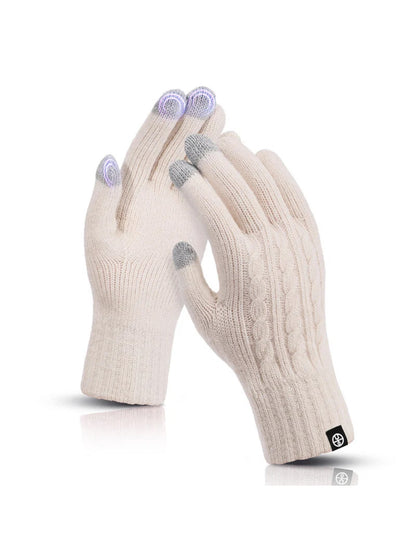 Gloving - Cable Knit Touchscreen Winter Gloves