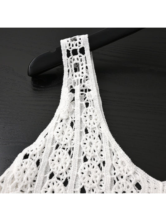 Crosa - Cute Loose V-Neck Sleeveless Knit Vest