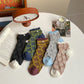 Rufia -  Ruffle Pearl Decorated Ankle Socks for Women, Summer - Friendly
