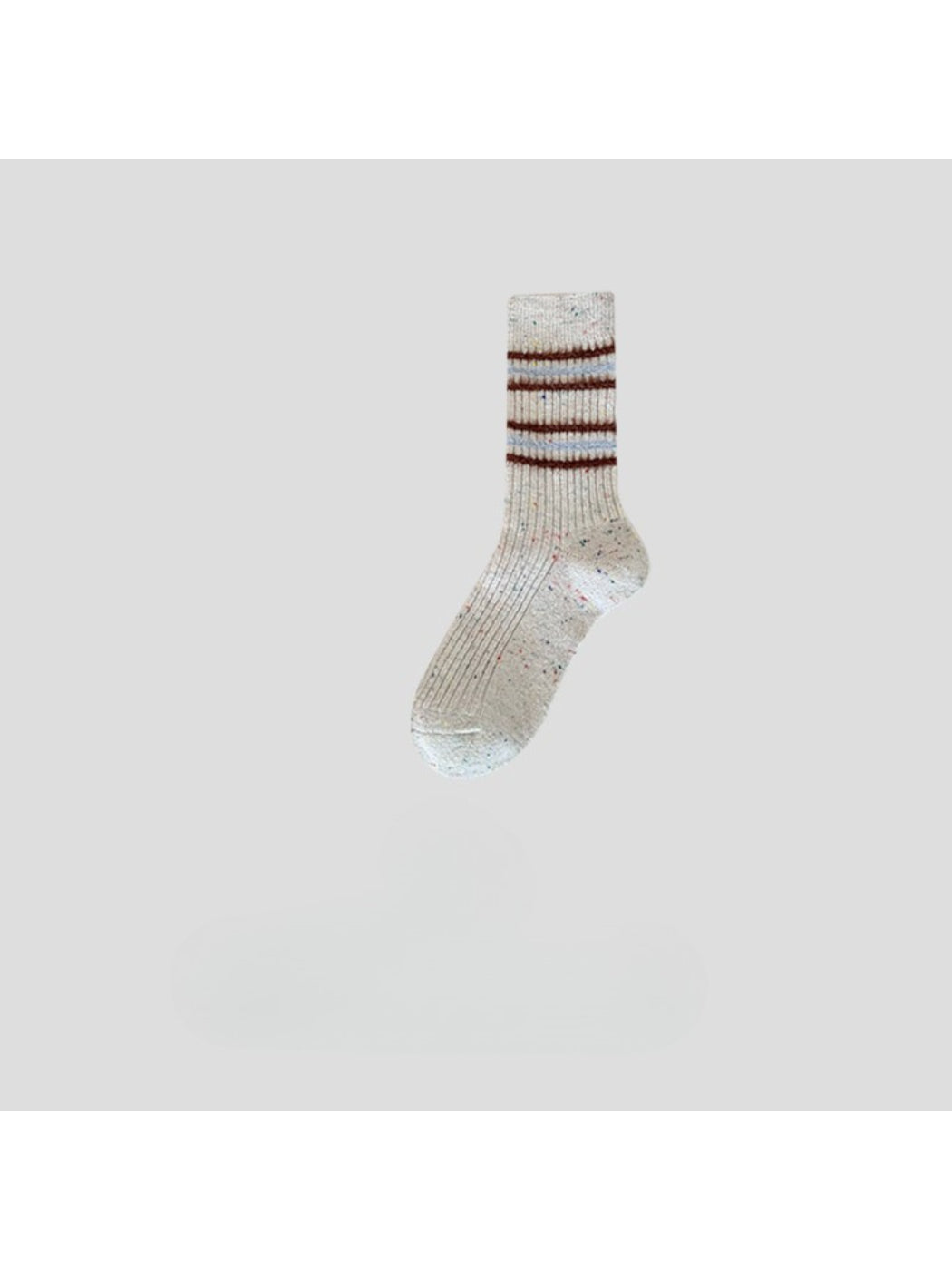 Rufia - Speckled Rib Crew Socks