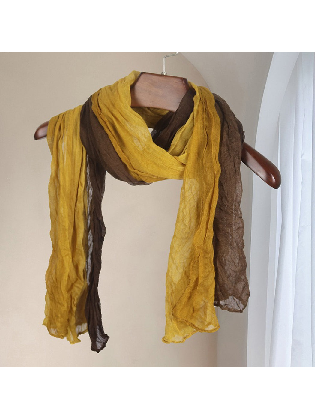 Scarvii - Ombre Crinkle Lightweight Scarf
