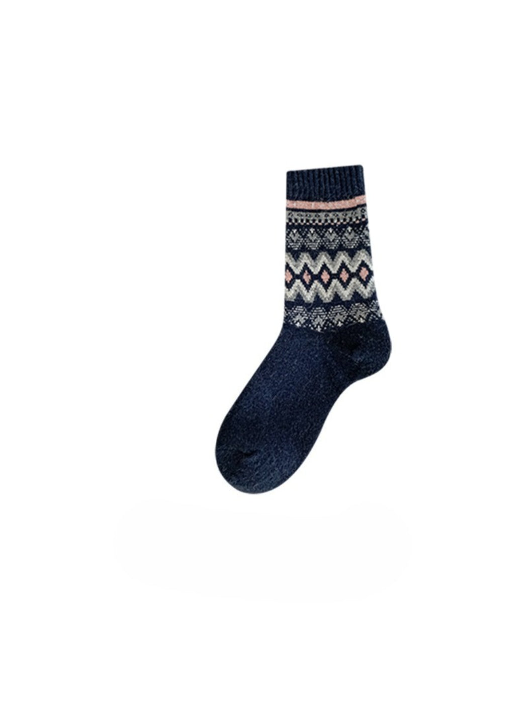 Rufia Nordic Fair Isle Pattern Crew Socks product image 4