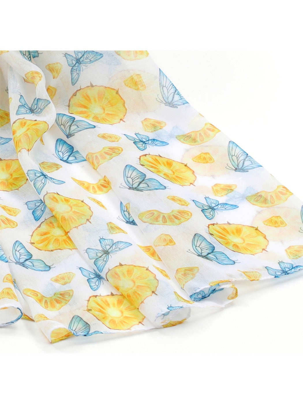 Scarvii - Butterfly Fruit Print Winter Scarf