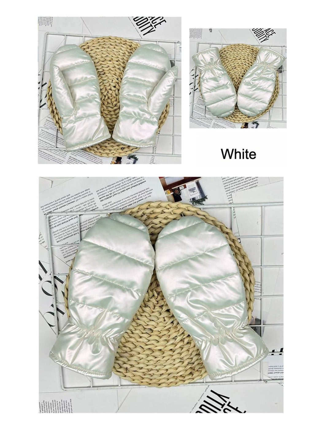 Gloving - No-wash Down-alternative Waterproof & Windproof Mittens