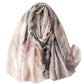Scarvii - Gradient Style Scarf with Iris Print