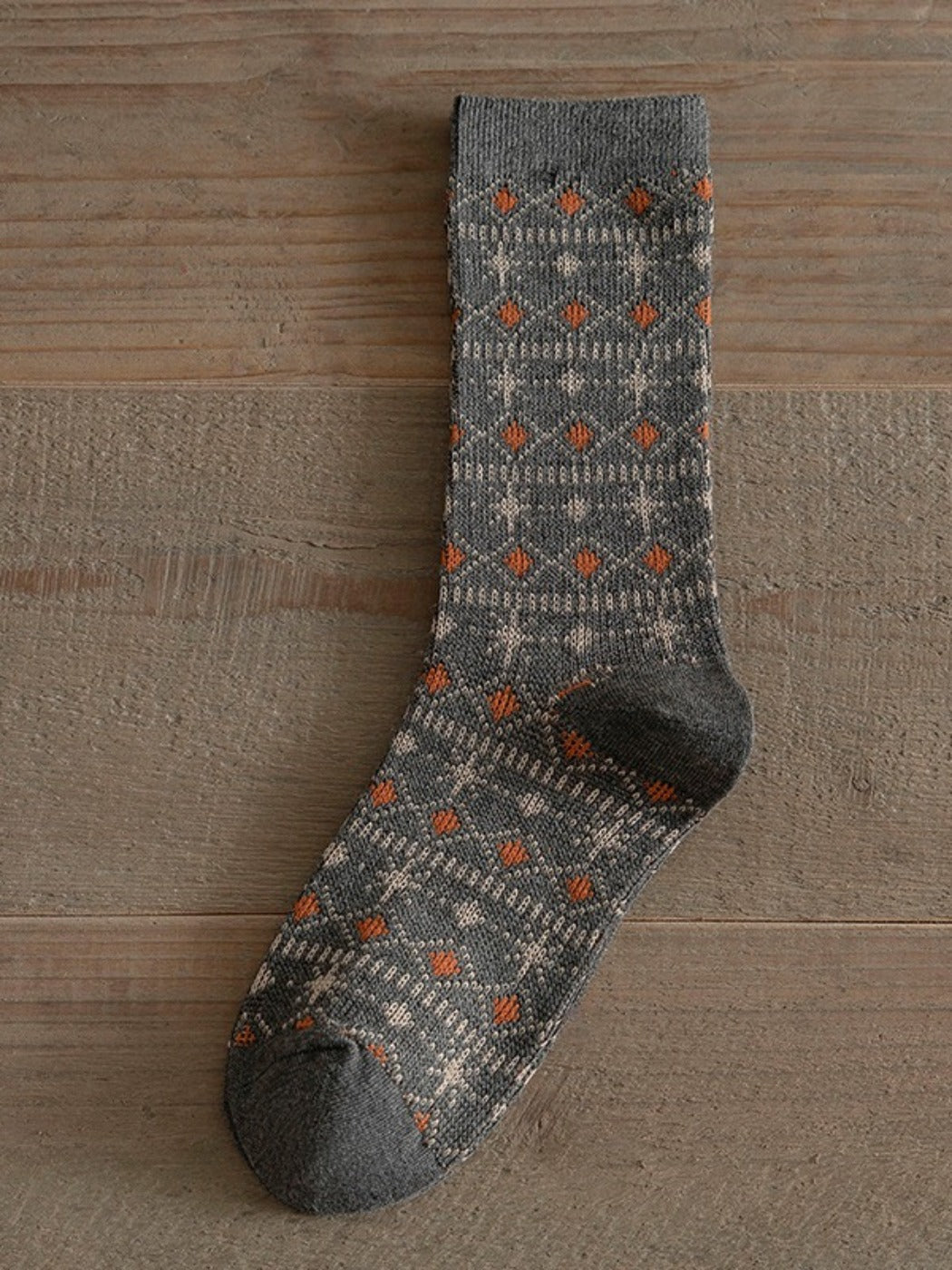 Rufia - Vintage Thick Mid-Calf Winter Socks
