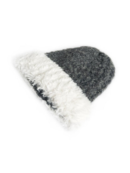 Haila - Soft Plush Cuffed Knit Beanie