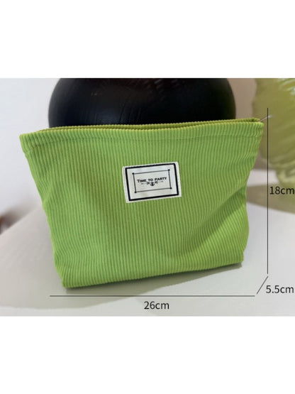 Cosbai - Soft Pink Floral Everyday Cosmetic Pouch