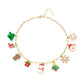 Bauai - Christmas Enamel Pendant Chain Necklace Bracelet