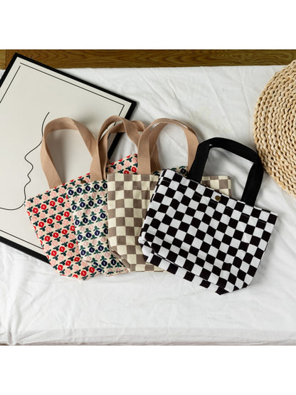 Cosbai - Soft Hand-Carry Printed Pattern Bag