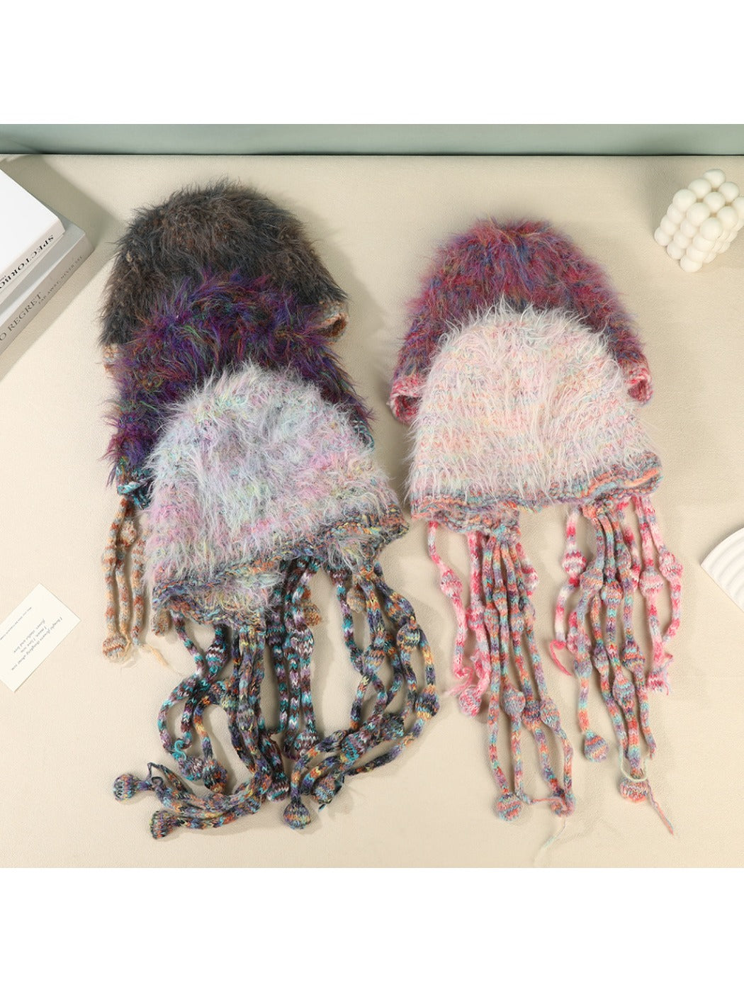 Haila - Color Stripe Knitted Beanie