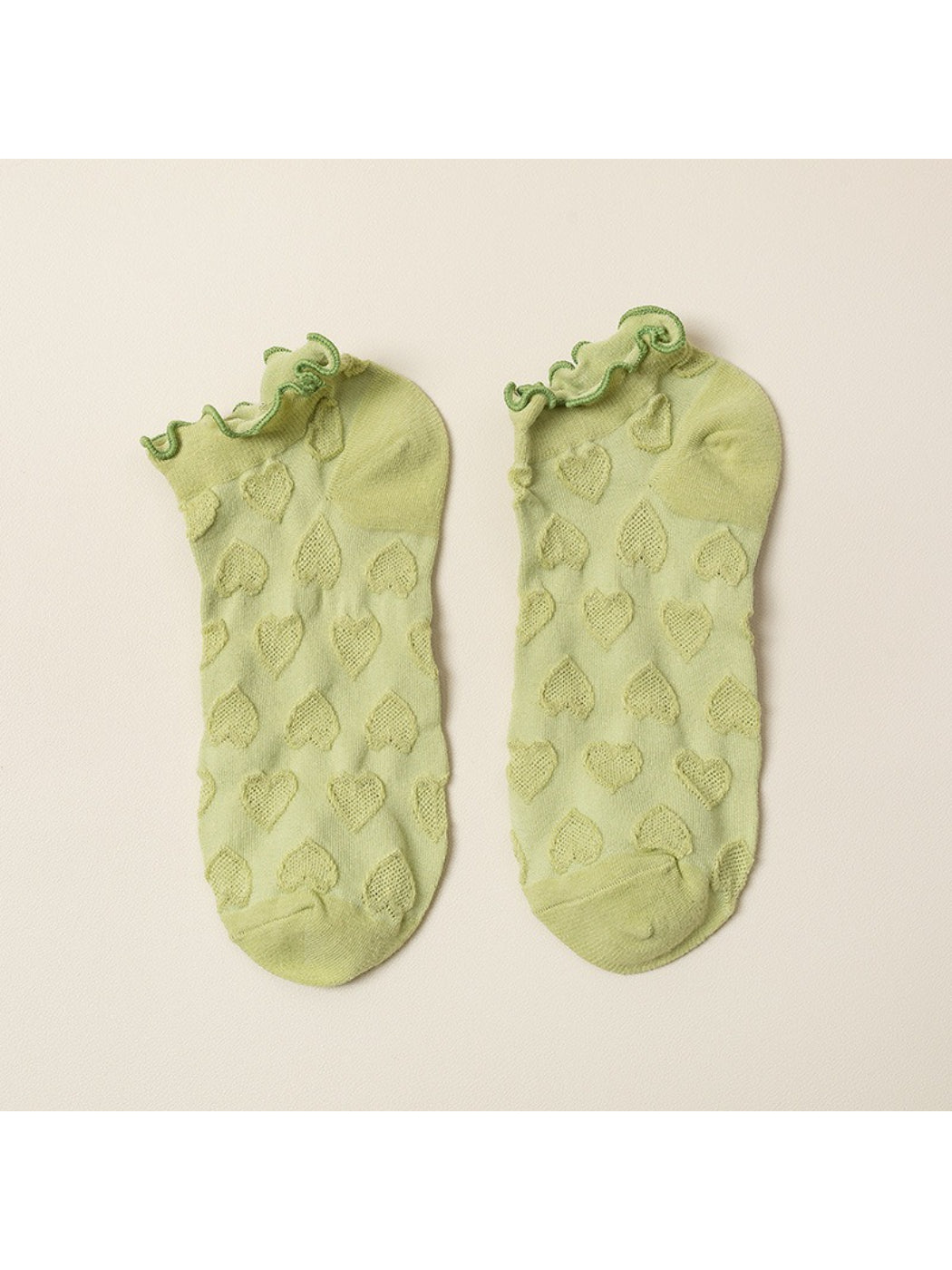 Rufia - Textured Heart Ankle Socks product image 11