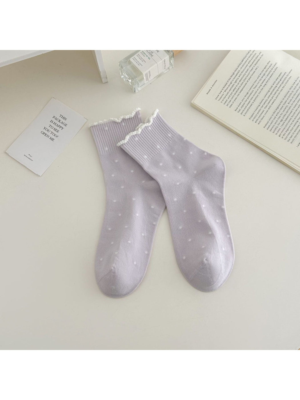 Rufia - Polka Dot Lettuce Crew Socks product image 9