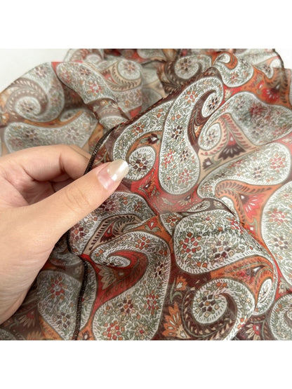 Scarvii - Gradient Color Long Narrow Fashion Scarf